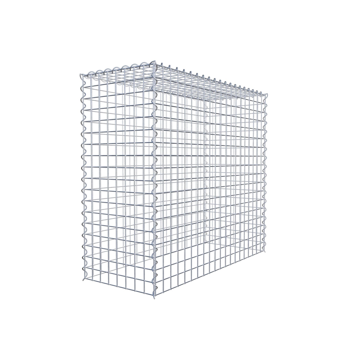 Gavión complementario tipo 3 100 cm x 90 cm x 40 cm (L x A x P), malla 5 cm x 5 cm, espiral
