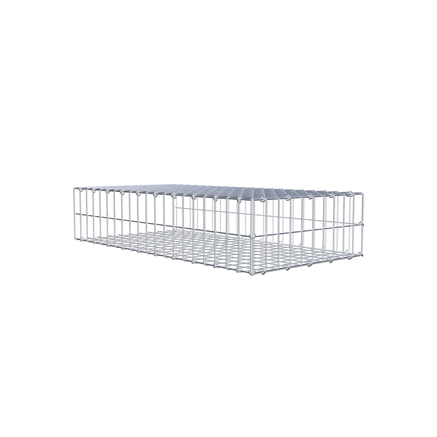 Pila adicional tipo 2 100 cm x 20 cm x 50 cm, malla 5 cm x 10 cm, anillo en C