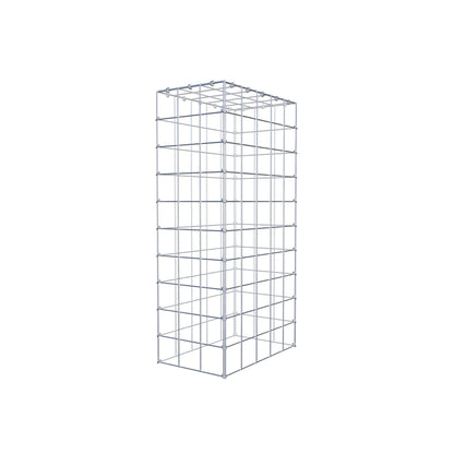 Gabião Tipo 3 100 cm x 50 cm x 30 cm (C x A x P), malhagem 10 cm x 10 cm, anel C