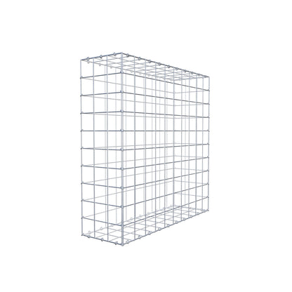 Schanskorf 100 cm x 100 cm x 30 cm (L x H x D), maaswijdte 10 cm x 10 cm, C-ring