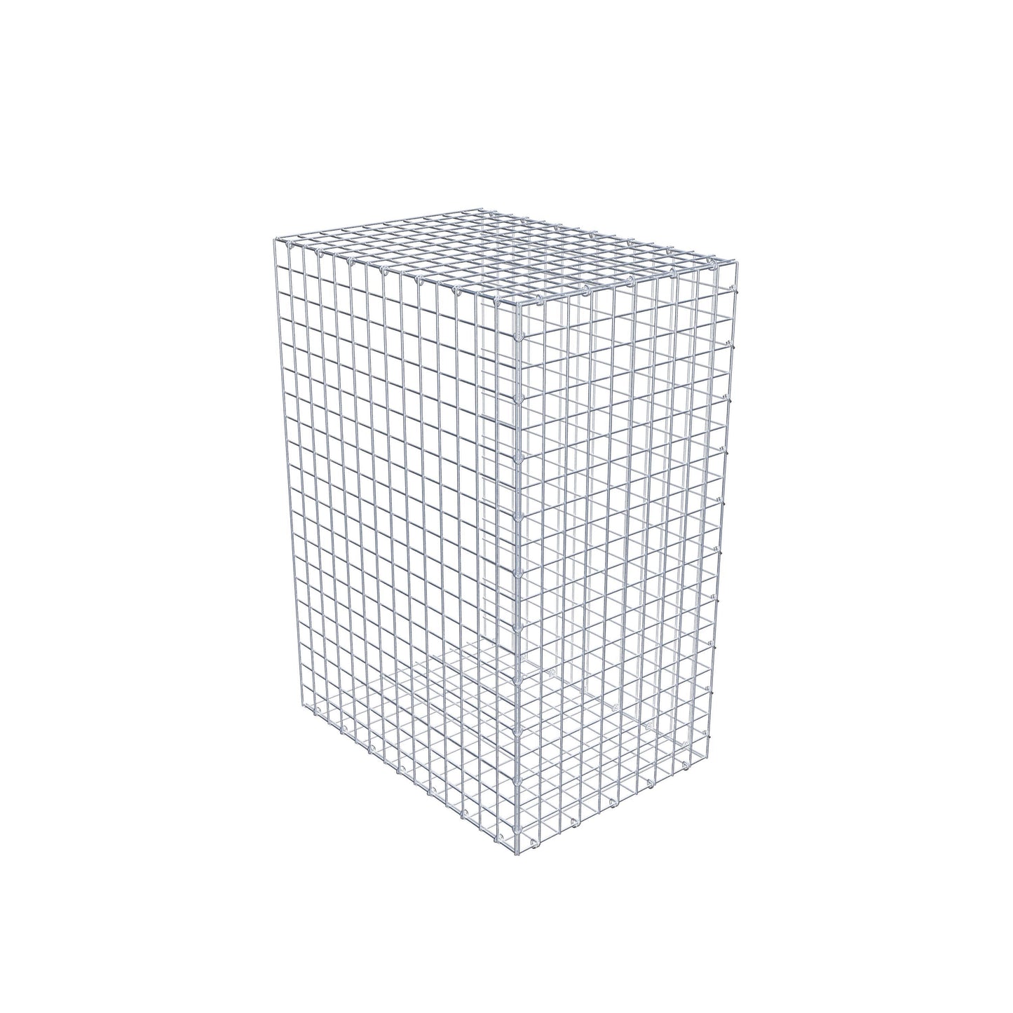 Gabião Tipo 2 100 cm x 70 cm x 50 cm (C x A x P), malhagem 5 cm x 5 cm, anel C