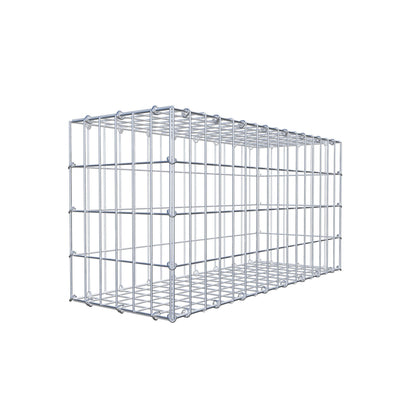 Gabione 80 cm x 40 cm x 30 cm (L x H x T), Maschenweite 5 cm x 10 cm, C-Ring