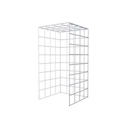 Pila adicional tipo 4 80 cm x 40 cm x 40 cm (L x A x P), malla 10 cm x 10 cm, anillo en C