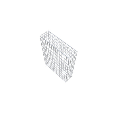 Gabion 100 cm x 70 cm x 20 cm (L x H x D), maskestørrelse 5 cm x 10 cm, C-ring