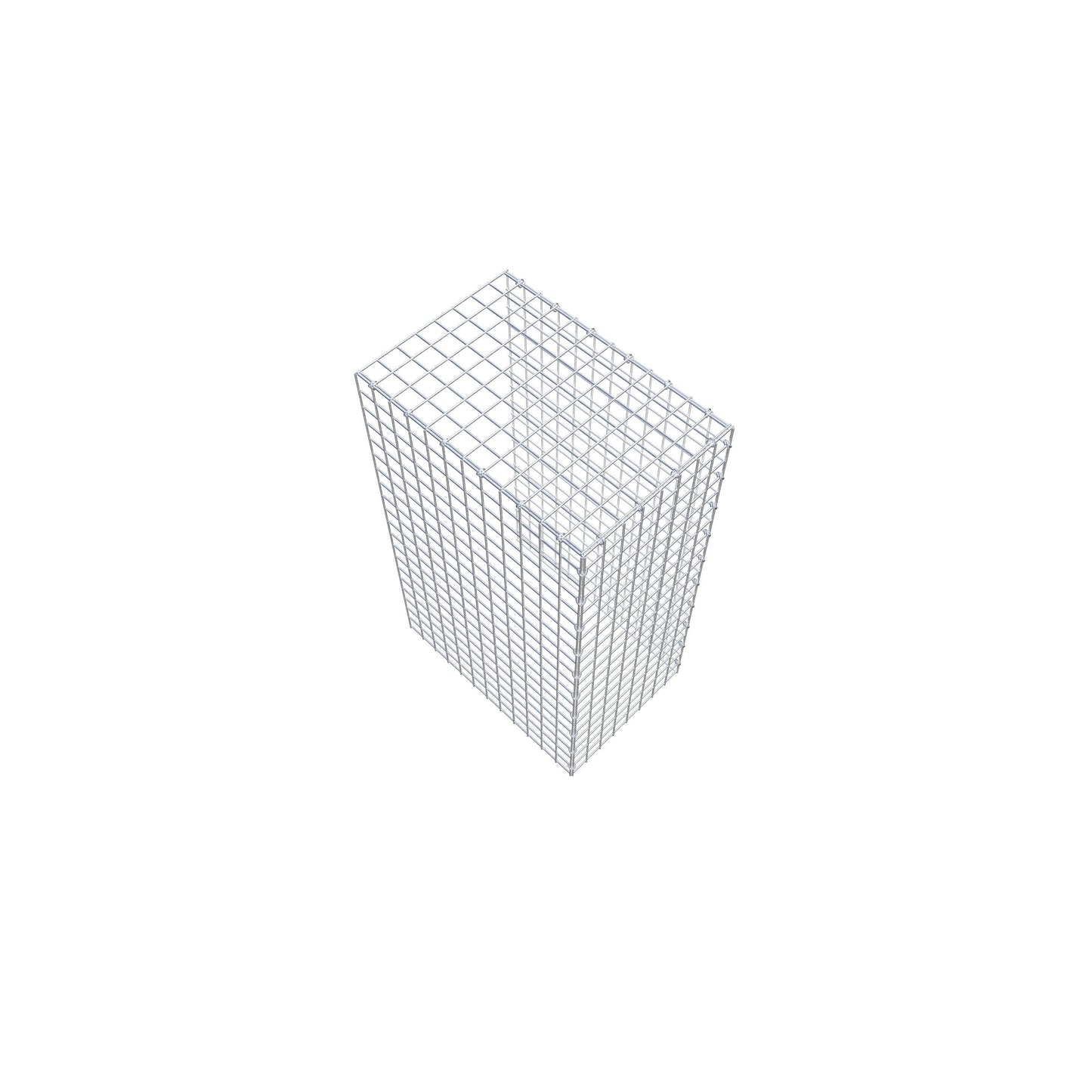 Fourche rapportée type 4 100 cm x 60 cm x 40 cm (L x H x P), mailles 5 cm x 5 cm, anneau C
