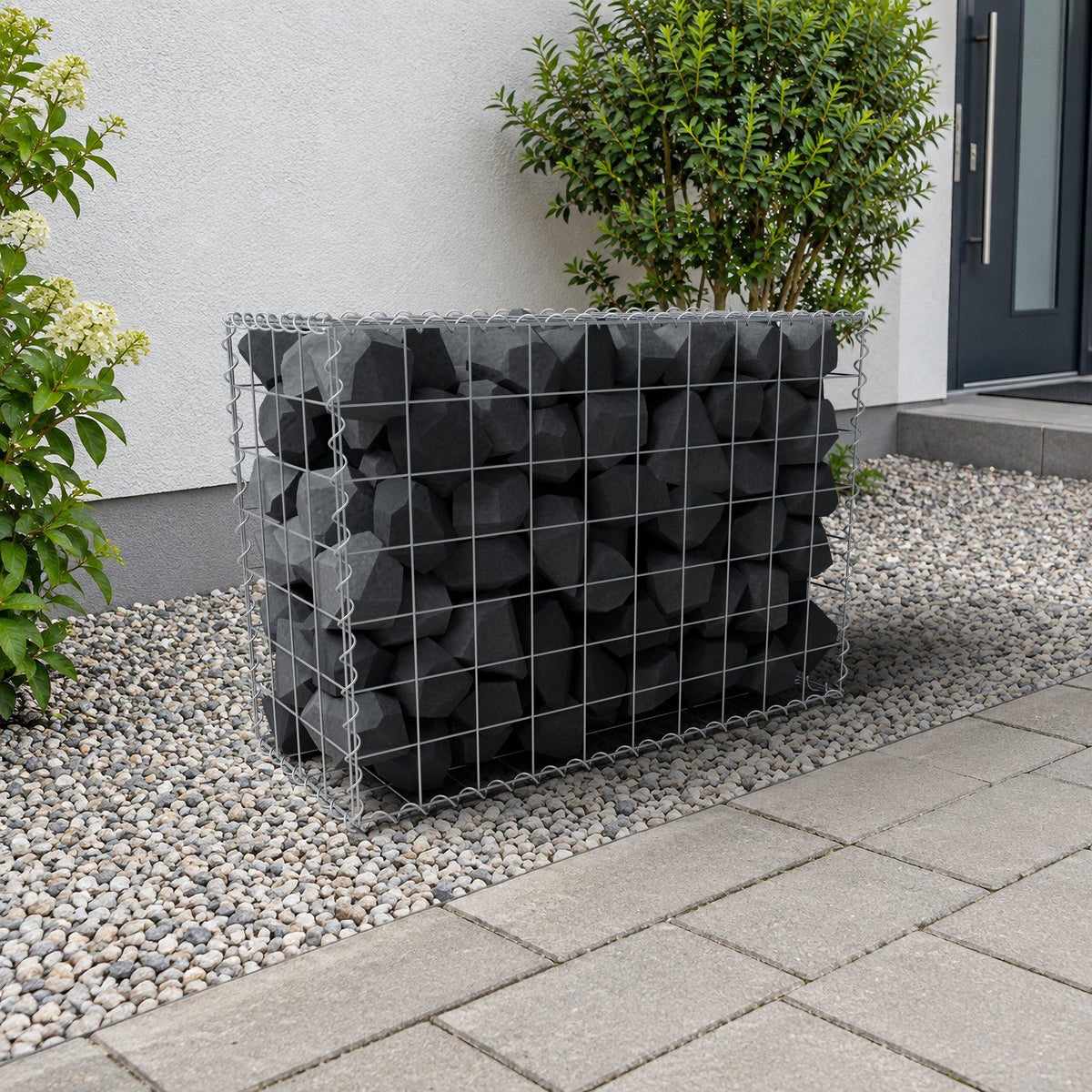 Gabion 100 cm x 70 cm x 40 cm (L x H x P), mailles 10 cm x 10 cm, spirale