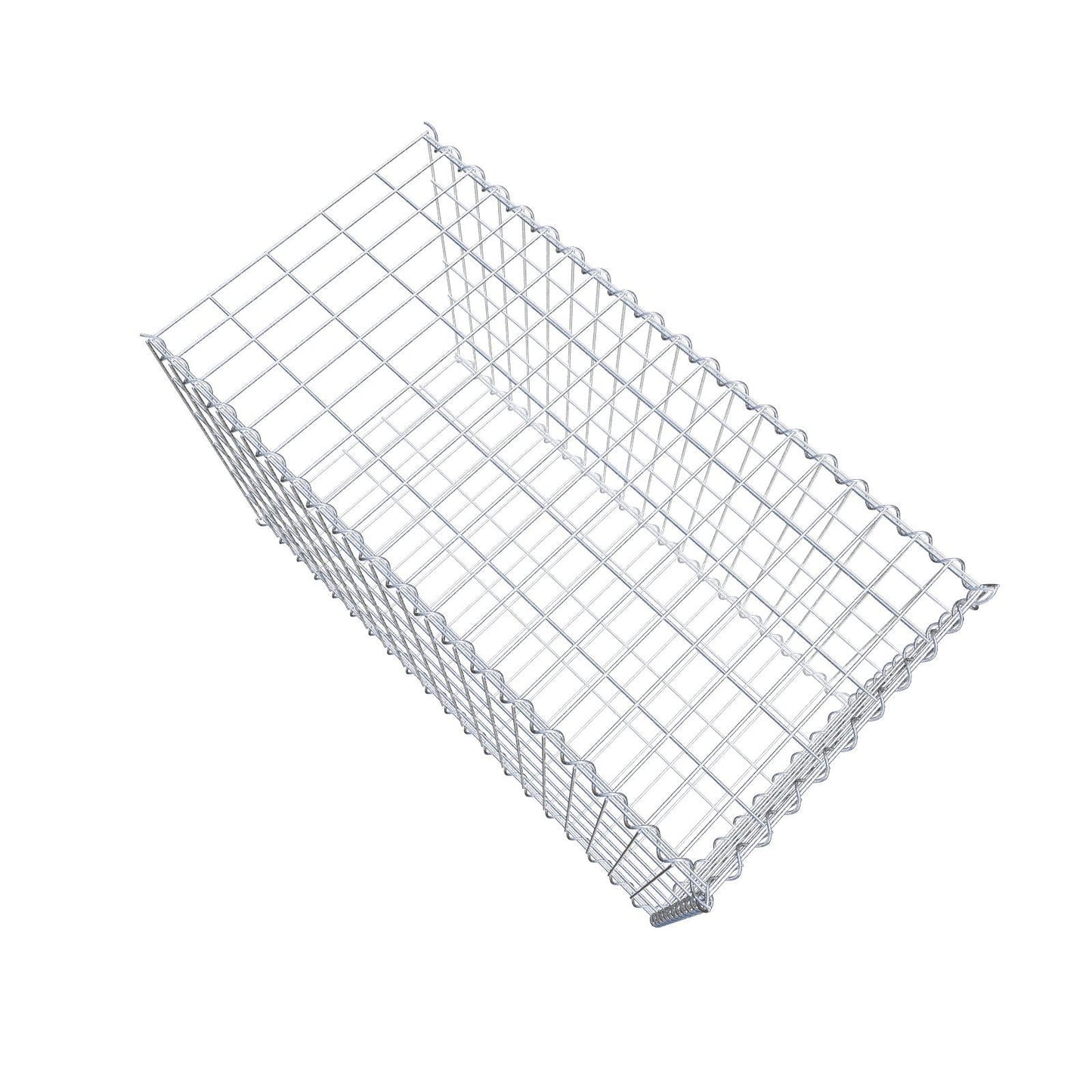 Gavión complementario tipo 2 100 cm x 60 cm x 50 cm (L x A x P), luz de malla 5 cm x 10 cm, en espiral