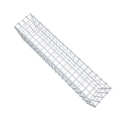 Gabione 100 cm x 30 cm x 20 cm (L x H x T), Maschenweite 5 cm x 10 cm, C-Ring