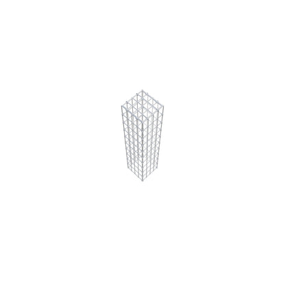Mounted gabion type 3 100 cm x 20 cm x 20 cm (L x H x D), mesh size 5 cm x 10 cm, C-ring