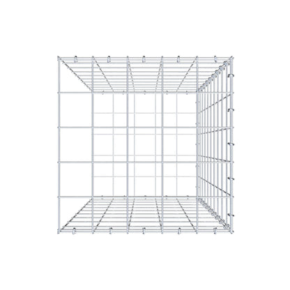 Pila adicional tipo 2 100 cm x 50 cm x 50 cm (L x A x P), malla 10 cm x 10 cm, anillo en C
