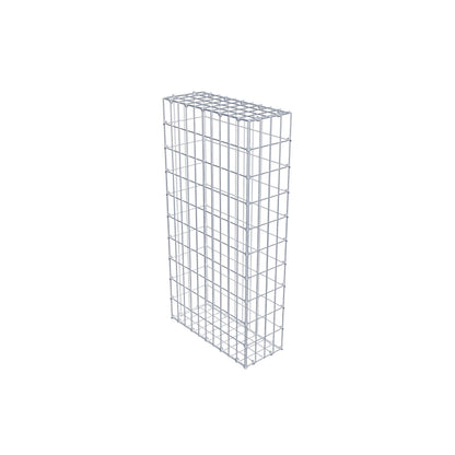 Schanskorf 100 cm x 50 cm x 20 cm (L x H x D), maaswijdte 5 cm x 10 cm, C-ring
