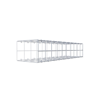 Gabião Tipo 2 100 cm x 20 cm x 30 cm (C x A x P), malhagem 10 cm x 10 cm, anel C