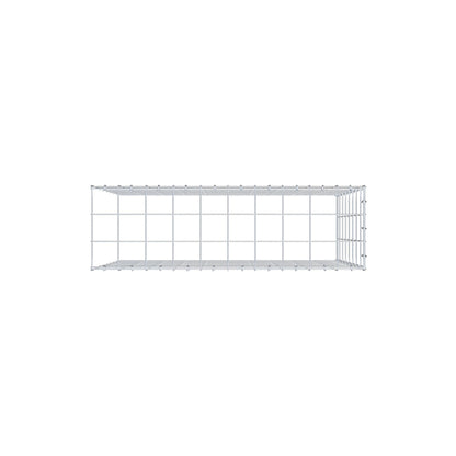 Fourche rapportée type 4 100 cm x 80 cm x 30 cm (L x H x P), mailles 10 cm x 10 cm, anneau C