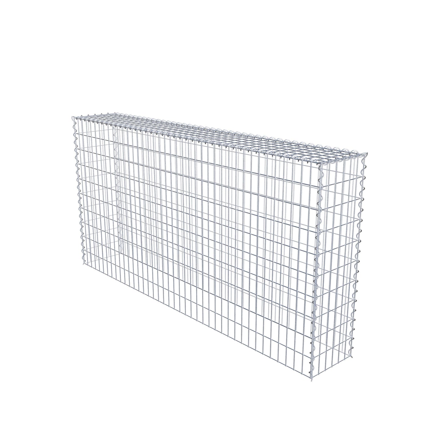 Opvokset gabion type 3 200 cm x 100 cm x 30 cm (L x H x D), maskestørrelse 5 cm x 10 cm, spiral