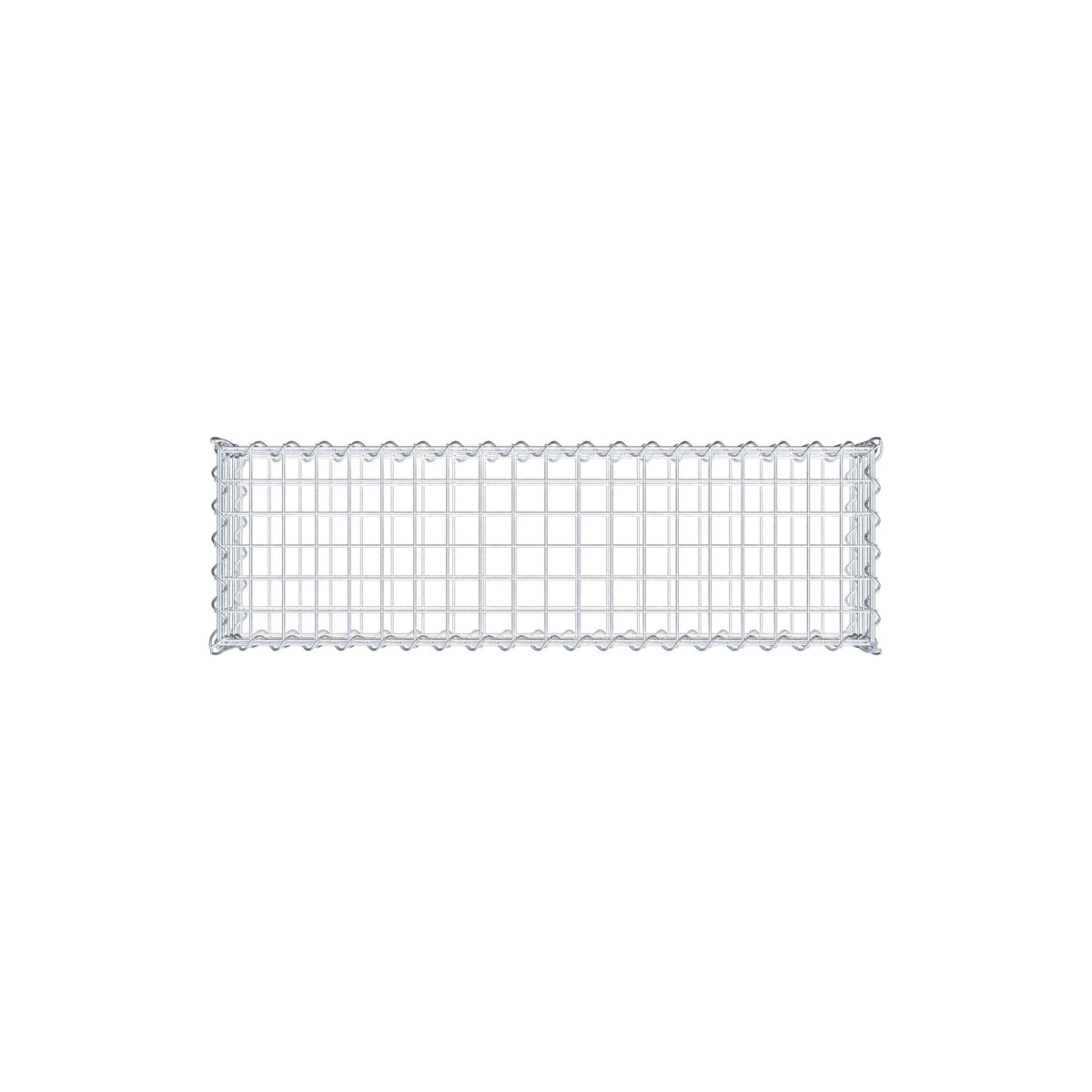 Gabion 100 cm x 20 cm x 30 cm (L x H x D), mesh size 5 cm x 5 cm, spiral