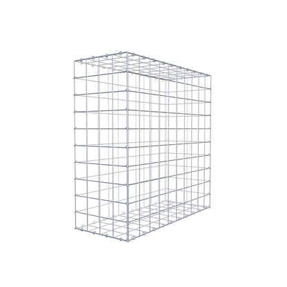 Gabião 100 cm x 100 cm x 40 cm (C x A x P), malhagem 10 cm x 10 cm, anel C