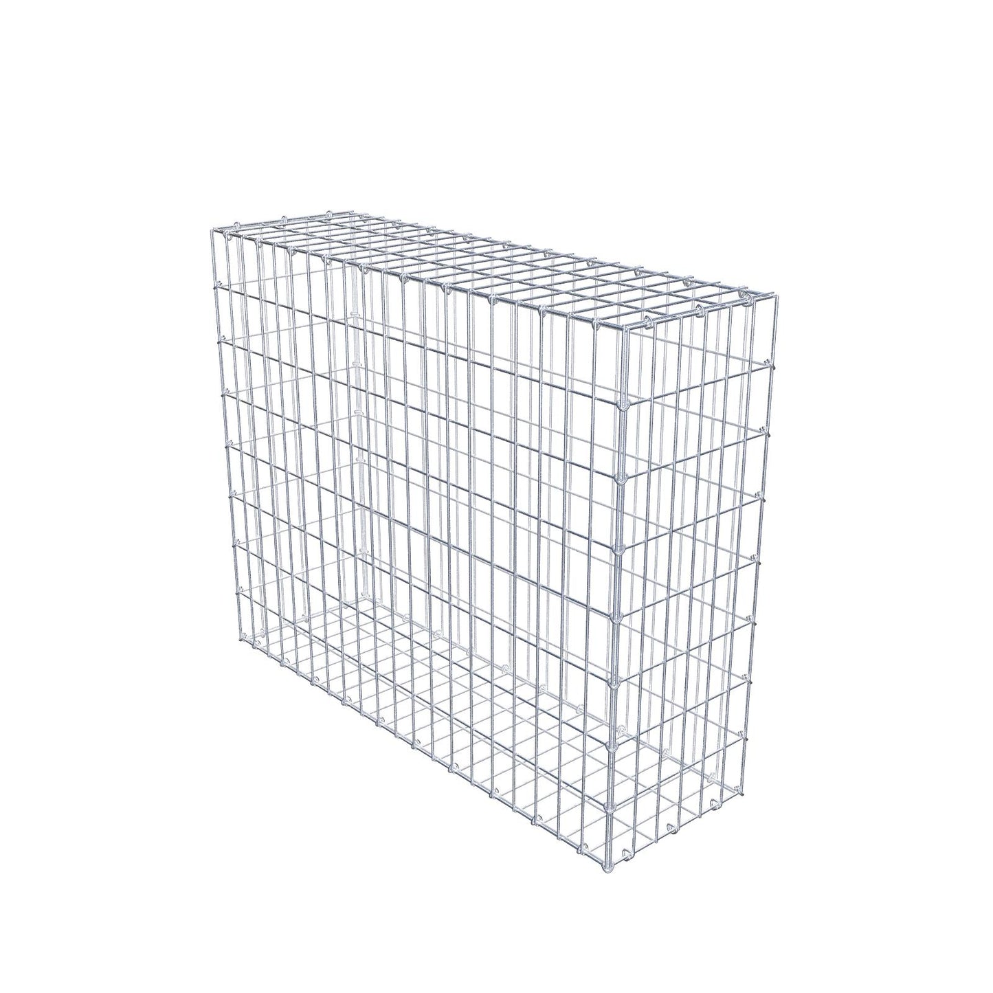 Schanskorf 100 cm x 80 cm x 30 cm (L x H x D), maaswijdte 5 cm x 10 cm, C-ring