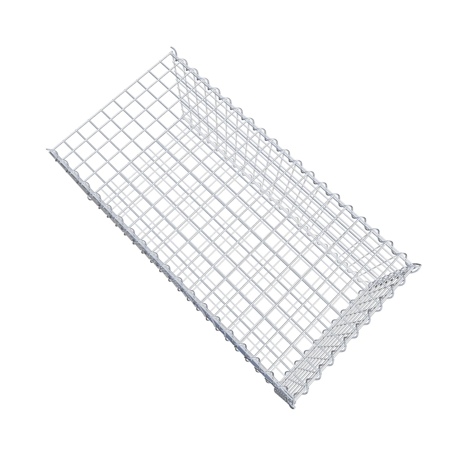 Gavión complementario tipo 2 100 cm x 40 cm x 50 cm (L x A x P), malla 5 cm x 5 cm, espiral