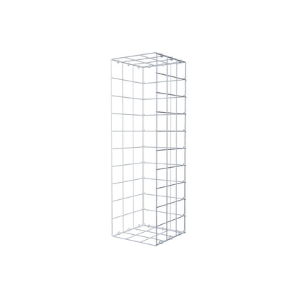 Gabião Tipo 2 100 cm x 30 cm x 30 cm (C x A x P), malhagem 10 cm x 10 cm, anel C