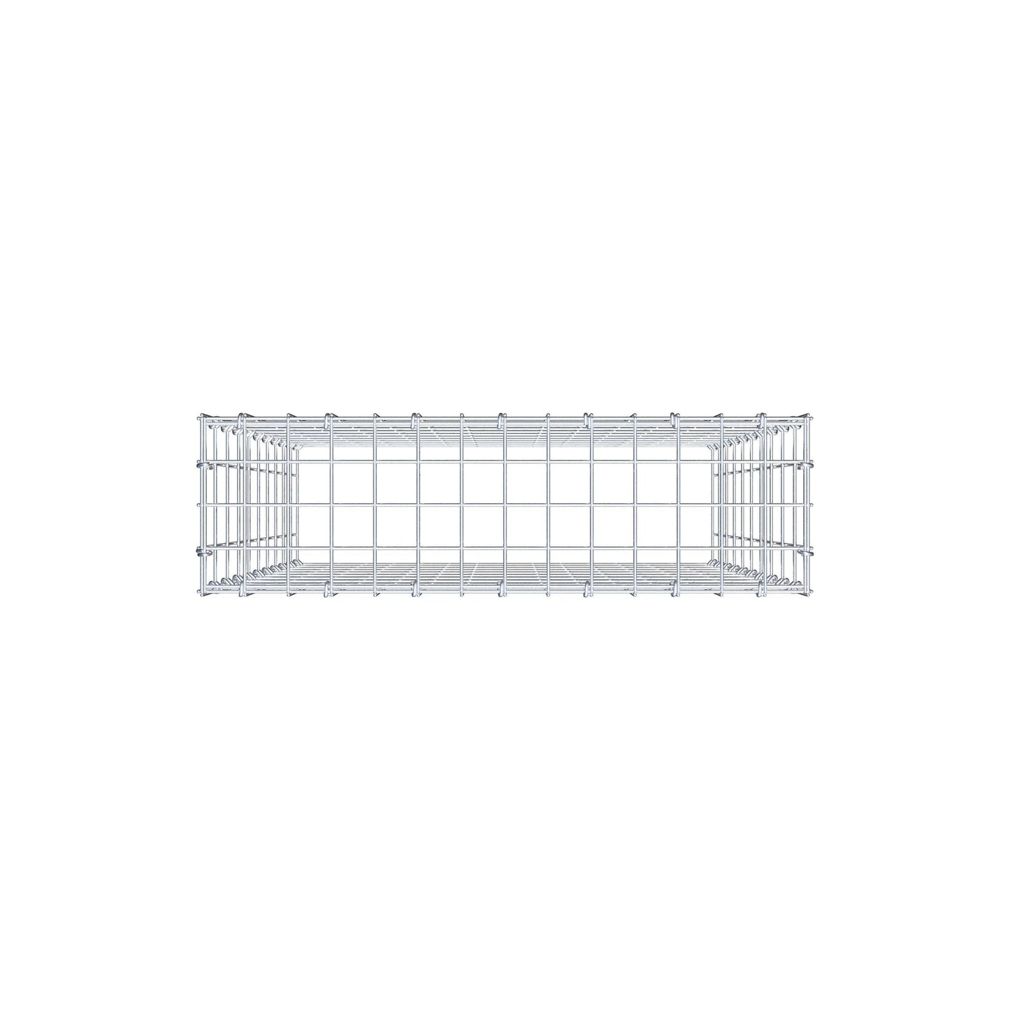 Tilläggspåle typ 3 100 cm x 70 cm x 20 cm (L x H x D), maskstorlek 5 cm x 10 cm, C-ring