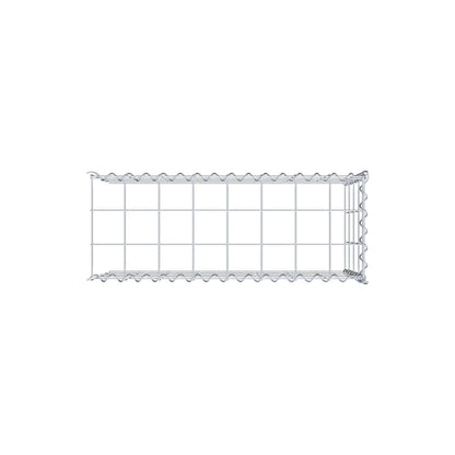 Gabbione aggiuntivo tipo 4 80 cm x 40 cm x 30 cm (L x H x P), maglia 10 cm x 10 cm, spirale