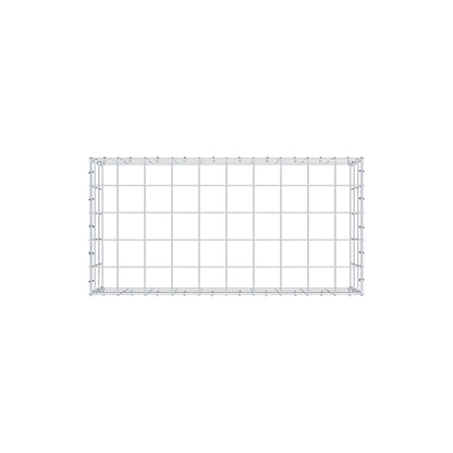 Anbaugabione Typ 3 100 cm x 30 cm x 50 cm (L x H x T), Maschenweite 10 cm x 10 cm, C-Ring