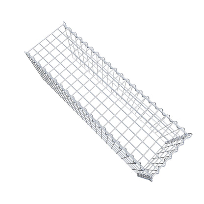 Anbaugabione Typ 4 100 cm x 40 cm x 30 cm (L x H x T), Maschenweite 5 cm x 10 cm, Spirale