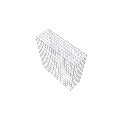 Gabbione aggiuntivo tipo 4 100 cm x 90 cm x 30 cm (L x H x P), maglia 5 cm x 10 cm, anello a C