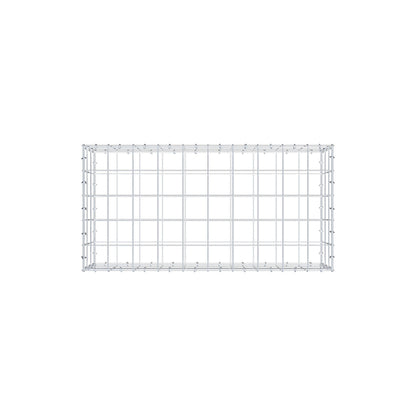 Schanskorf 100 cm x 30 cm x 50 cm (L x H x D), maaswijdte 10 cm x 10 cm, C-ring