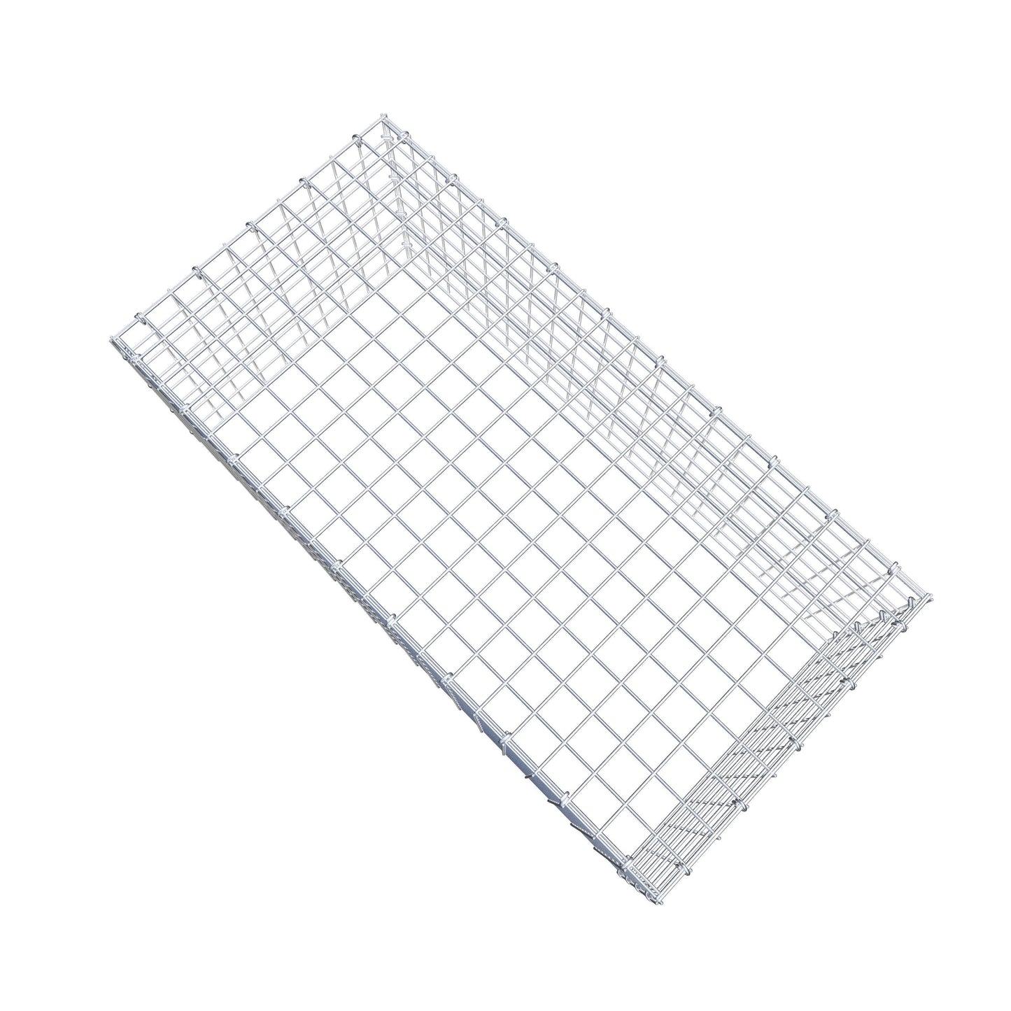 Fourche rapportée type 3 100 cm x 40 cm x 50 cm (L x H x P), mailles 5 cm x 5 cm, anneau C