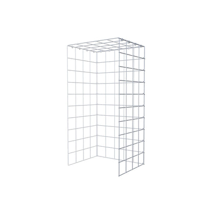 Pila adicional tipo 4 100 cm x 40 cm x 50 cm (L x A x P), malla 10 cm x 10 cm, anillo en C