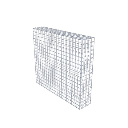 Gavión 100 cm x 90 cm x 20 cm (L x A x P), luz de malla 5 cm x 5 cm, anillo en C