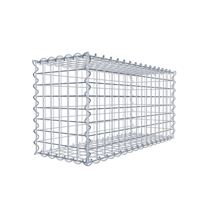 Gabion 80 cm x 40 cm x 30 cm (L x H x D), maskstorlek 5 cm x 5 cm, spiral