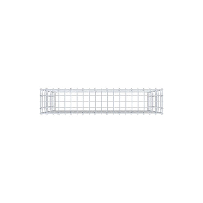 Gavión complementario de tipo 3 100 cm x 100 cm x 20 cm (L x A x P), malla 5 cm x 10 cm, anillo en C