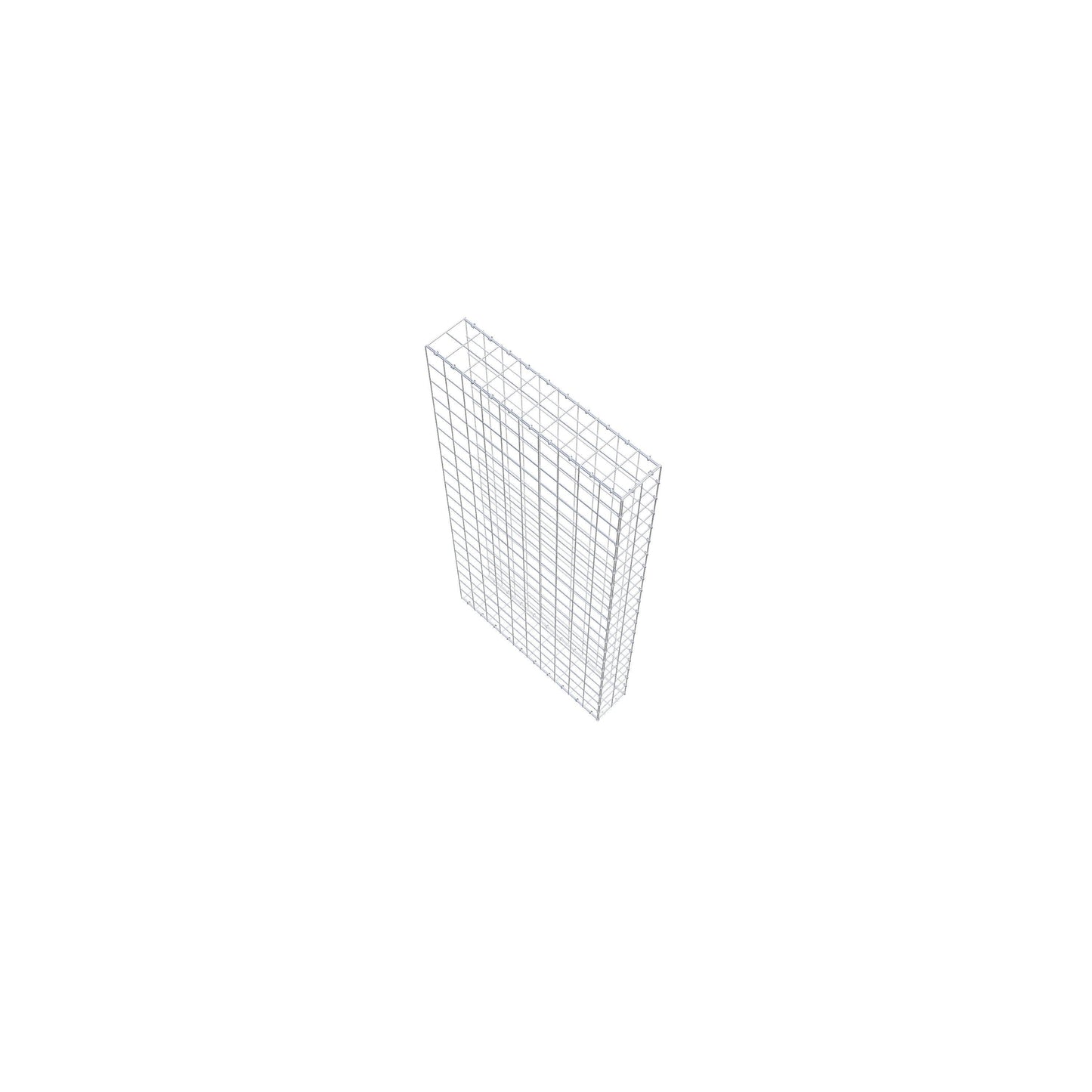 Type 2 oplegkorf 200 cm x 100 cm x 20 cm (L x H x D), maaswijdte 10 cm x 10 cm, C-ring