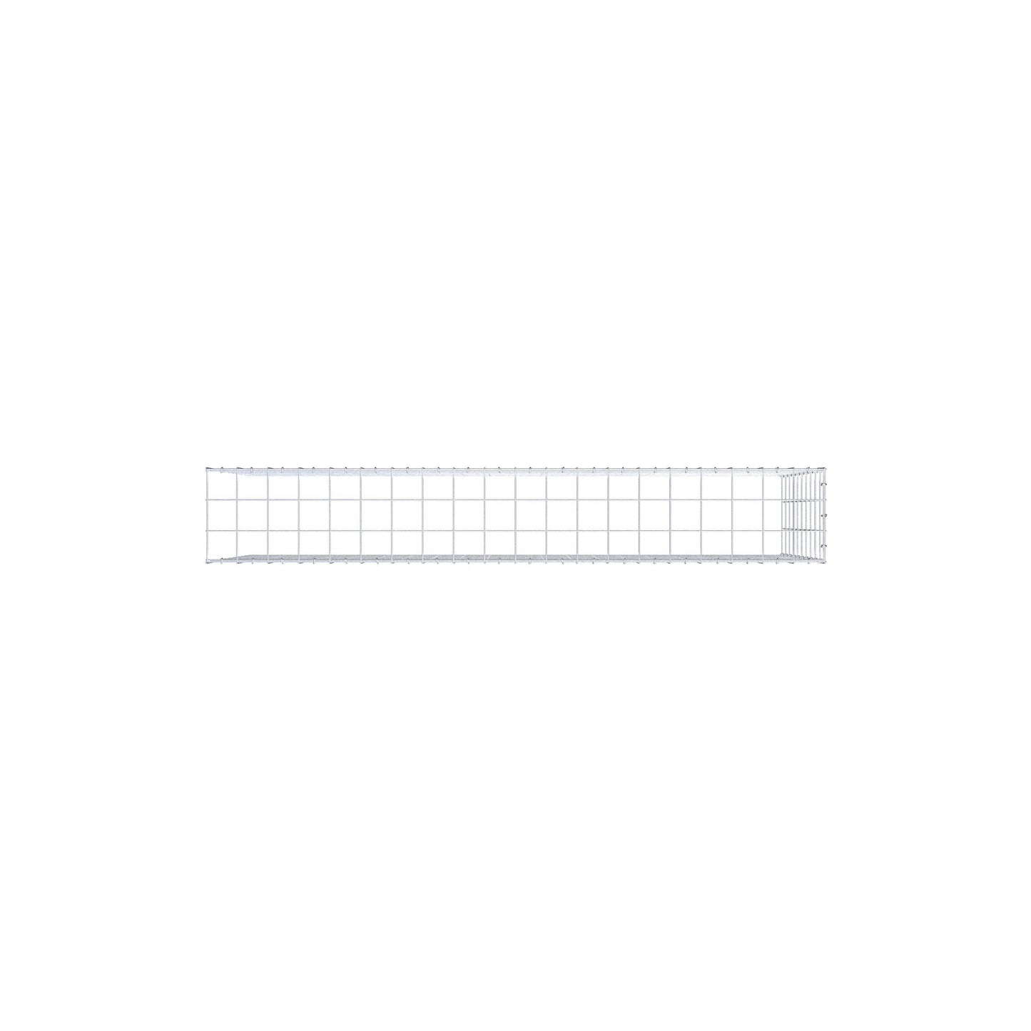 Gavión adicional tipo 4 200 cm x 100 cm x 30 cm (L x A x P), malla 10 cm x 10 cm, anillo en C