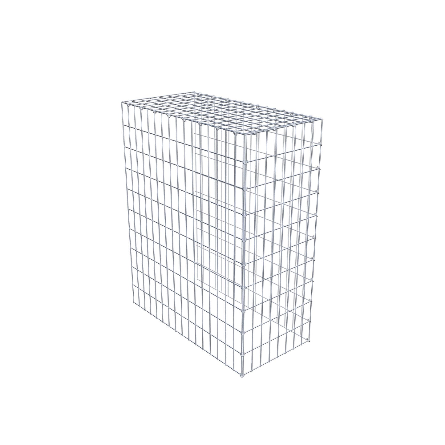 Anbaugabione Typ 4 100 cm x 80 cm x 40 cm (L x H x T), Maschenweite 5 cm x 10 cm, C-Ring