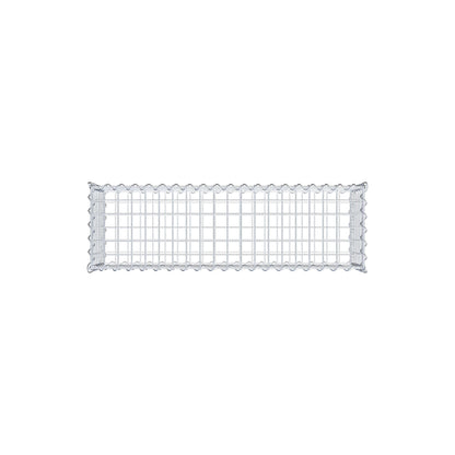 Gabion 100 cm x 30 cm x 30 cm (L x H x D), maskestørrelse 5 cm x 5 cm, spiral