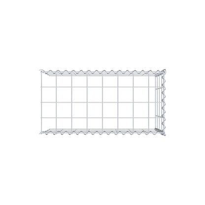 Anbaugabione Typ 4 80 cm x 40 cm x 40 cm (L x H x T), Maschenweite 10 cm x 10 cm, Spirale