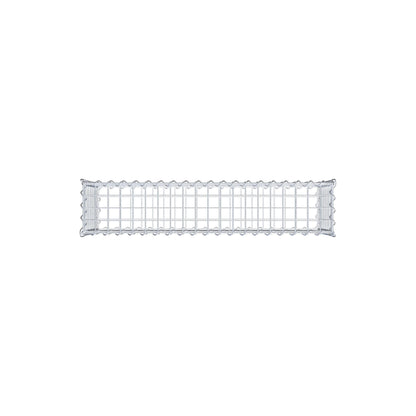 Gabion 100 cm x 40 cm x 20 cm (L x H x P), mailles 5 cm x 5 cm, spirale