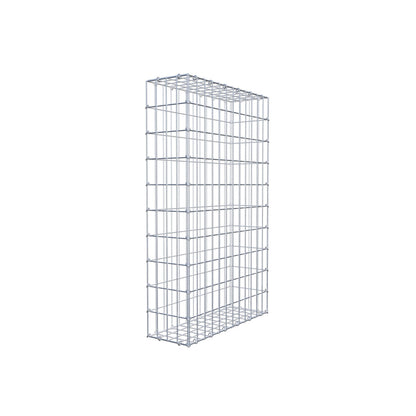 Gavión 100 cm x 60 cm x 20 cm (L x A x P), luz de malla 5 cm x 10 cm, anillo en C
