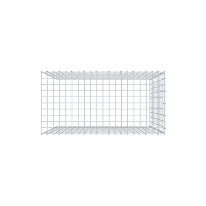 Gavión adicional tipo 4 100 cm x 100 cm x 50 cm (L x A x P), malla 5 cm x 10 cm, anillo en C