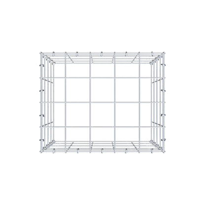 Pila adicional tipo 3 50 cm x 40 cm x 40 cm (L x A x P), malla 10 cm x 10 cm, anillo en C