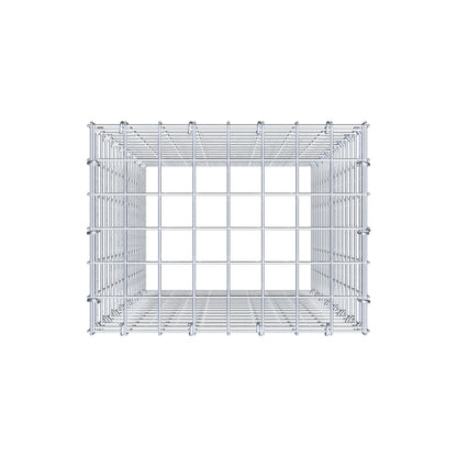 Pila adicional tipo 3 80 cm x 40 cm x 30 cm (L x A x P), malla 5 cm x 5 cm, anillo en C
