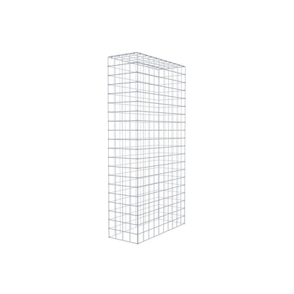 Pila adicional tipo 3 200 cm x 100 cm x 40 cm (L x A x P), malla 10 cm x 10 cm, anillo en C
