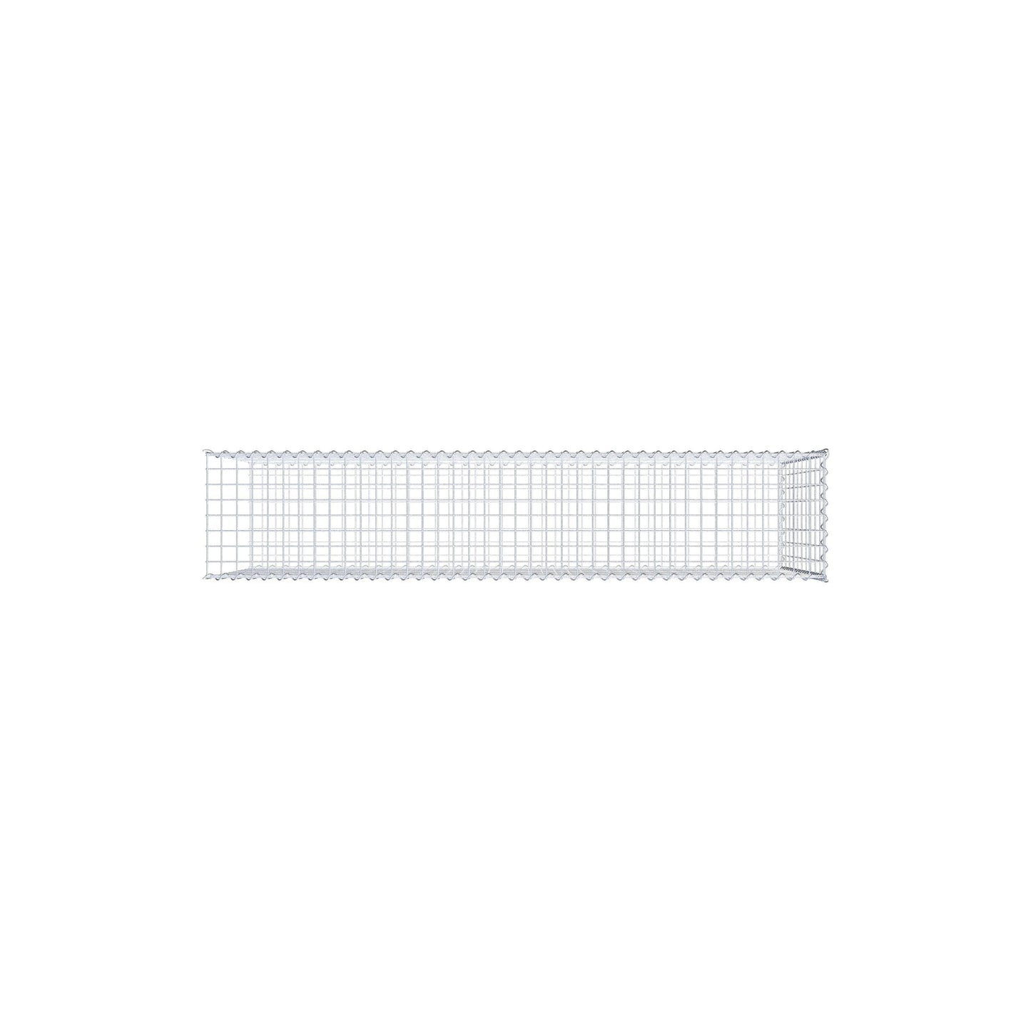 Gavión adicional tipo 2 200 cm x 100 cm x 40 cm (L x A x P), malla 5 cm x 10 cm, en espiral
