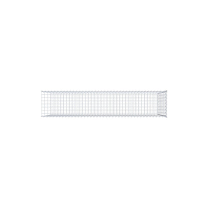 Gavión adicional tipo 2 200 cm x 100 cm x 40 cm (L x A x P), malla 5 cm x 10 cm, en espiral