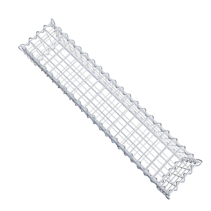 Gabion 100 cm x 20 cm x 20 cm (L x H x P), mailles 5 cm x 5 cm, spirale