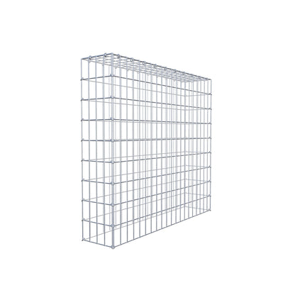 Gabião Tipo 3 100 cm x 90 cm x 20 cm (C x A x P), malhagem 5 cm x 10 cm, anel C