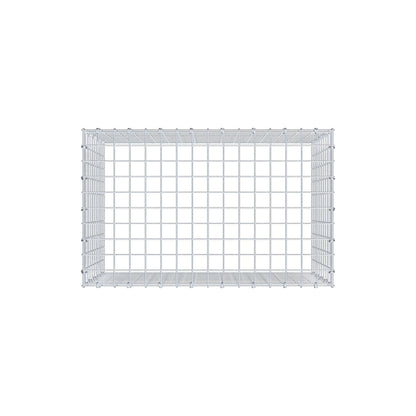 Pila adicional tipo 3 80 cm x 50 cm x 50 cm (L x A x P), malla 5 cm x 5 cm, anillo en C